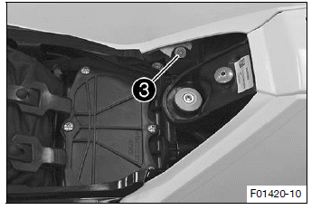 Service work on the chassis