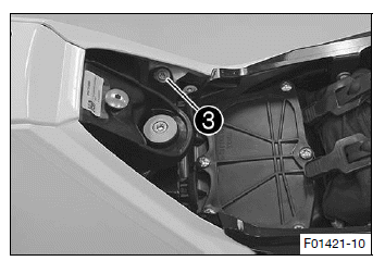 Service work on the chassis