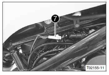 Service work on the chassis