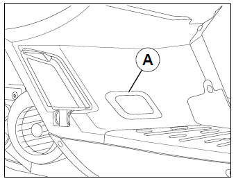 Removal of the spark plug