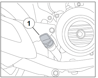 Changing the engine oil