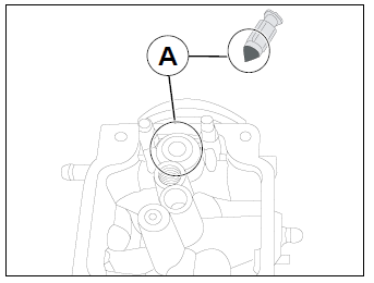 Removal of the float, needle valve and jets