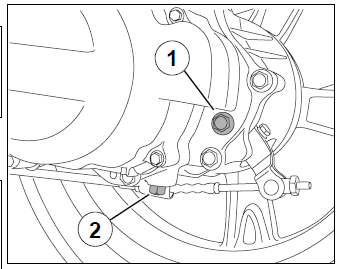 Draining the relay box