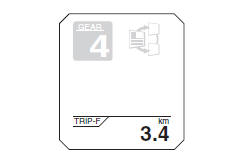 Fuel reserve tripmeter