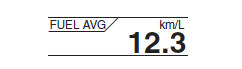 Average fuel consumption