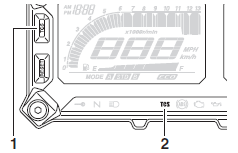 Turning on/off the traction control system