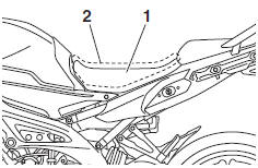 Adjusting the rider seat height