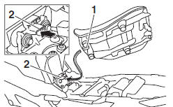 To change the rider seat height to the low position