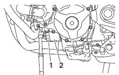 To change the engine oil (with or without oil filter cartridge replacement)