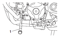 To change the engine oil (with or without oil filter cartridge replacement)