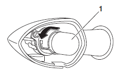 Replacing a turn signal light bulb