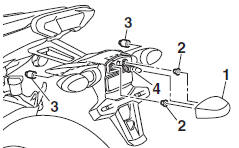 Replacing the license plate light bulb