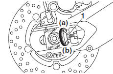 To adjust the drive chain slack