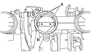 Checking and cleaning the throttle bodies