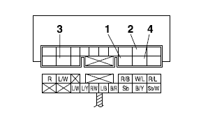 Relay unit (starting circuit cut-off relay)