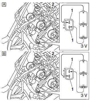 Checking the throttle servo motor