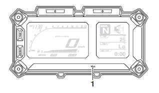 Checking the oil level warning light