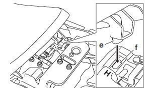 To install the rider seat in the high position