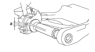 Checking the throttle grip