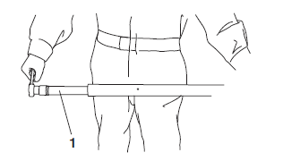 Assembling the front fork legs