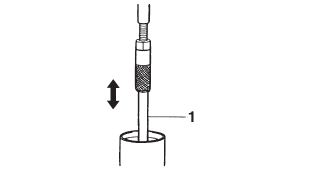 Assembling the front fork legs