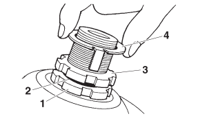 Installing the steering head