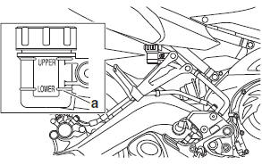 Replacing the rear brake pads