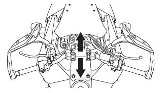 Adjusting the handlebar position