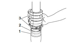 Assembling the front fork legs