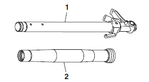 Checking the front fork legs