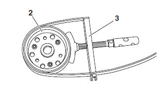 Installing the starter clutch