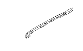 Checking the timing chain guide (exhaust side)