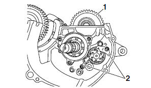 Removing the transmission 