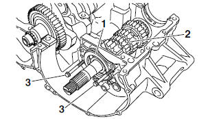 Removing the transmission 