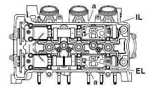 Installing the camshafts