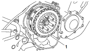 Removing the clutch