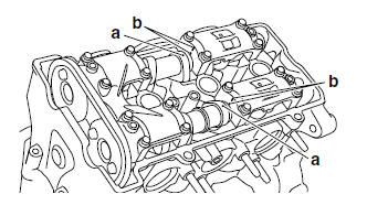 Installing the camshafts