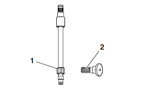 Checking the pull lever shaft and pull rod