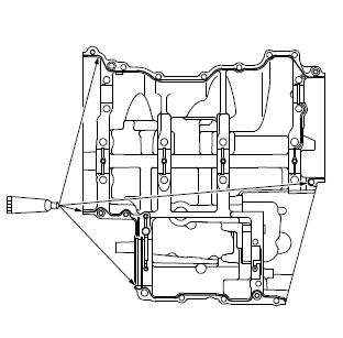 Assembling the crankcase