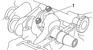 Removing the connecting rods and pistons