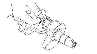 Checking the connecting rods