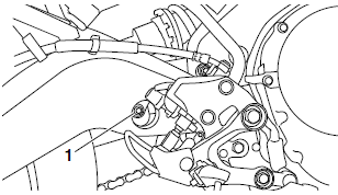 Removing the swingarm