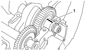 Checking the crankshaft