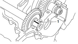 Checking the balancer shaft