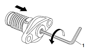 Installing the camshafts