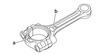 Checking the piston pin