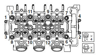 Removing the cylinder head