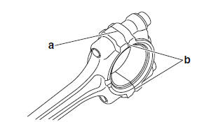 Installing the connecting rod and piston