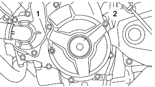 Installing the camshafts