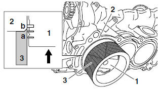 Installing the connecting rod and piston